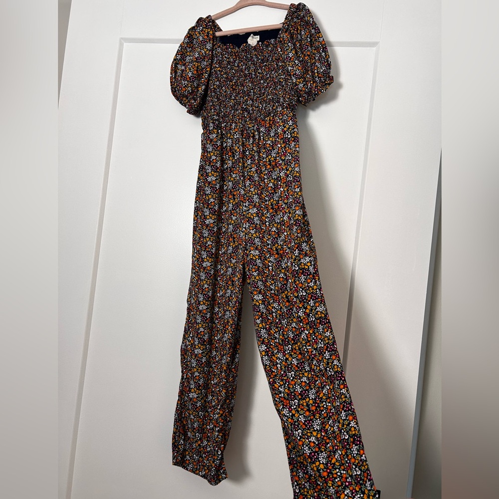 Crewcuts Multicolor Floral Jumpsuit
